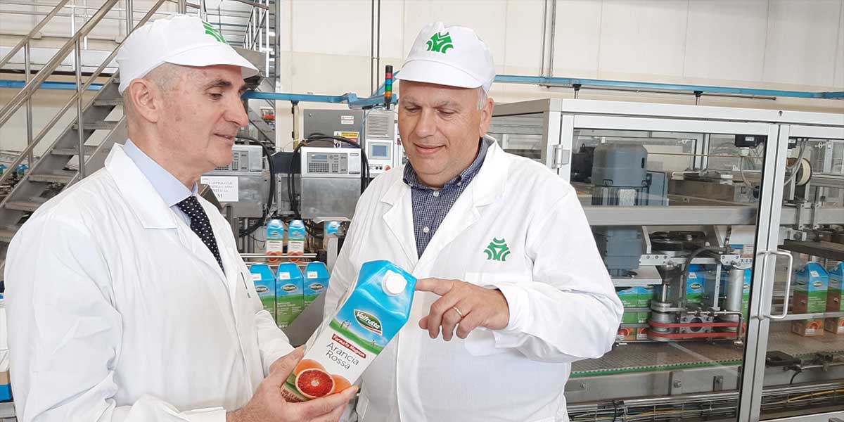 Conserve Italia, riparte la produzione di succhi a Barbiano